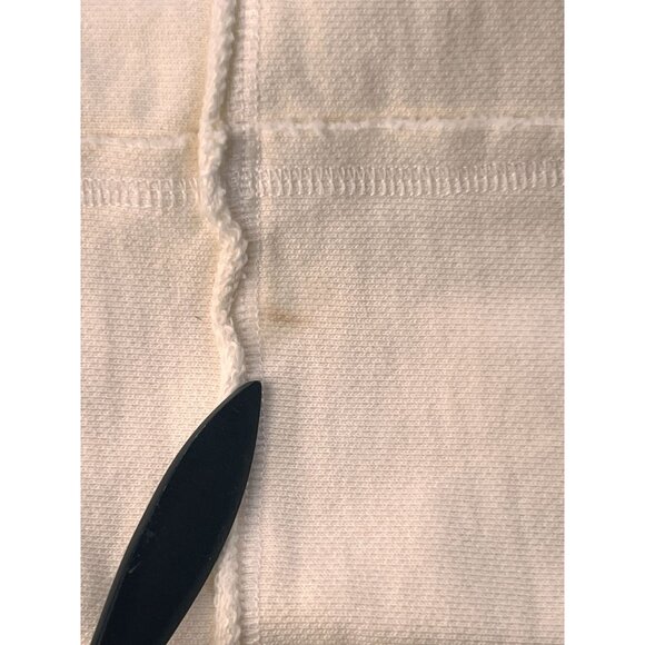 Cirque Du Soleil Jacket Womens Large Cream Zip Up Embroidered Performance Circus - Picture 11 of 11